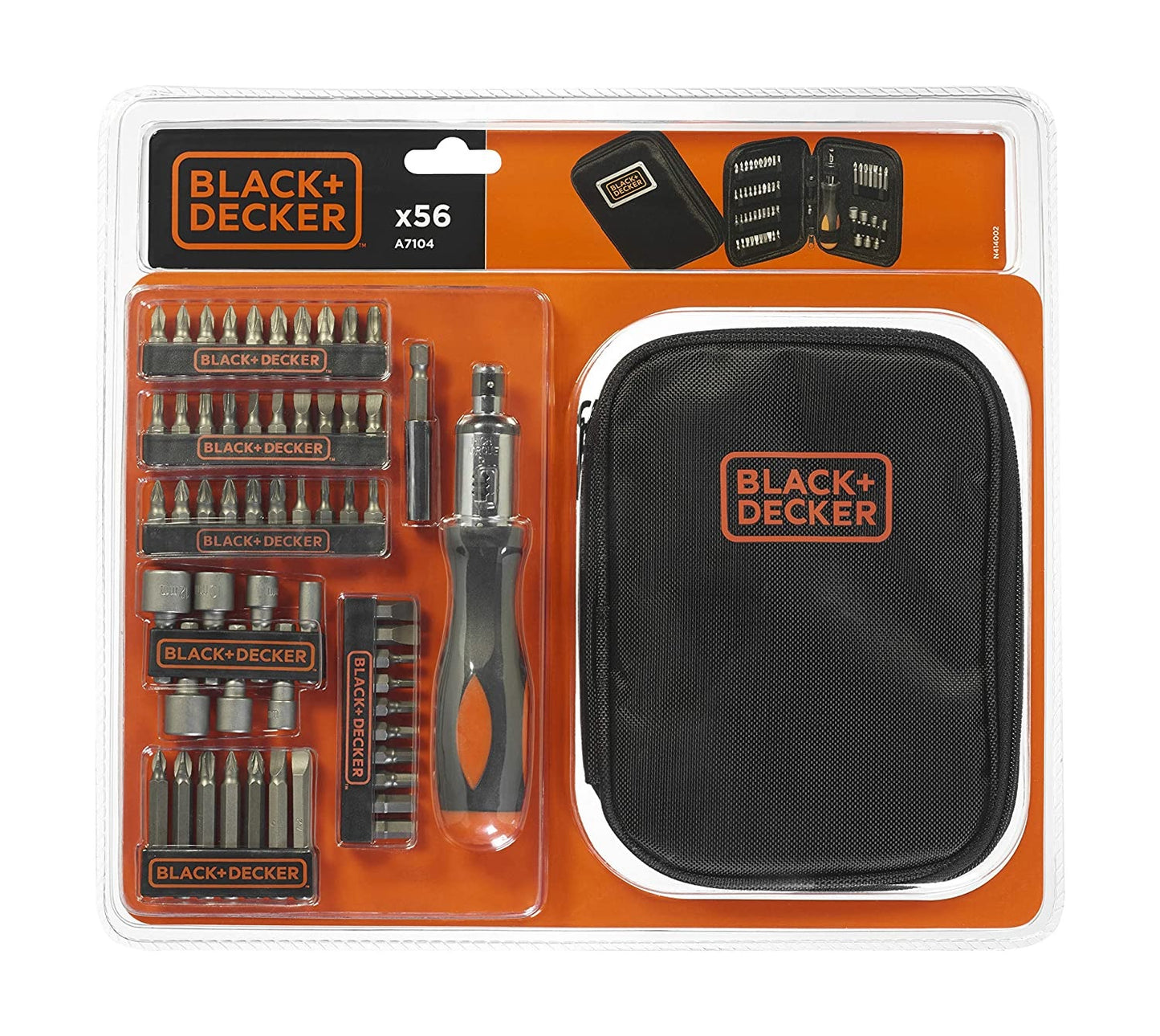Black & Decker 56 Pc Drilling & Driving Set Code: A7104-XJ