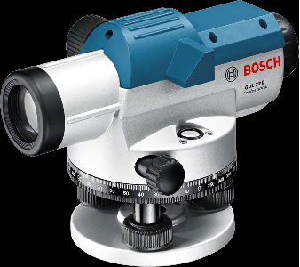 Bosch Optical level robust and reliable.  Ideal for outdoor use