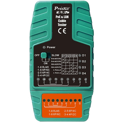 Pro'skit Cable Tester Poe& Lan MT7063