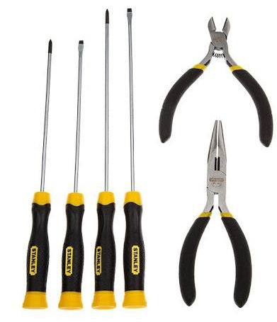 Stanley 6 Pc Slim Set Toolkit