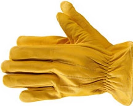 Yellow Leather Gloves | Yellow Safety Gloves | BOLD Industrial