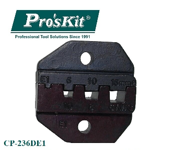Pro'skit Die Ser For Pin Terminal Insulated & Non-insulated Wire Ferrules CP236DE