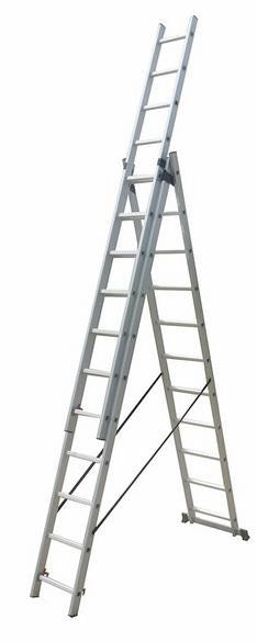 Extension Ladder 3 Sections 4.8M - 9.6M