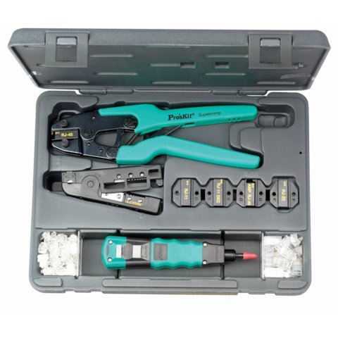 Pro'skit Toolkit Proff. Twisted Pair Installer 84PCS Set  1PK-935