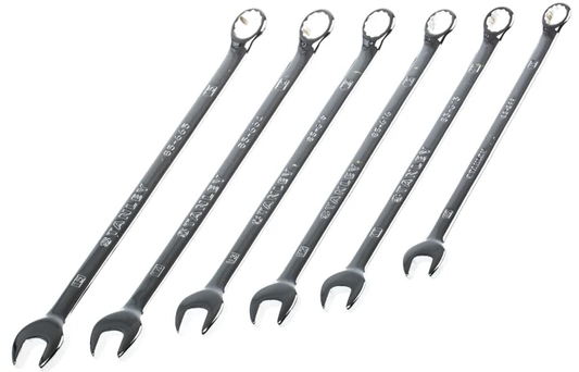 Stanley Combination Spanner Set 6 pcs 10-19mm Ratchet Type