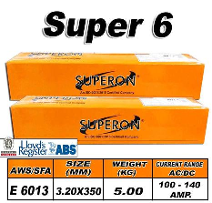Superon Super 6 Welding electrodes E6013