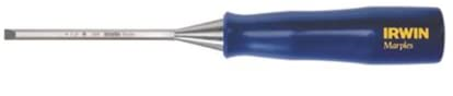 Irwin wood chisel available in sizes : 1/4, 3/8, 1/2, 5/8, 3/4 inches